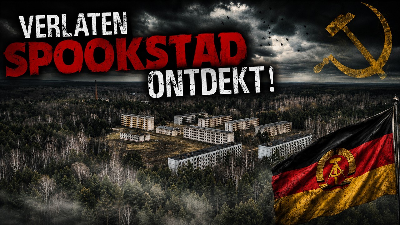 WE ONTDEKKEN een VERLATEN SOVJET SPOOKSTAD in Duitsland *BETRAPT!*