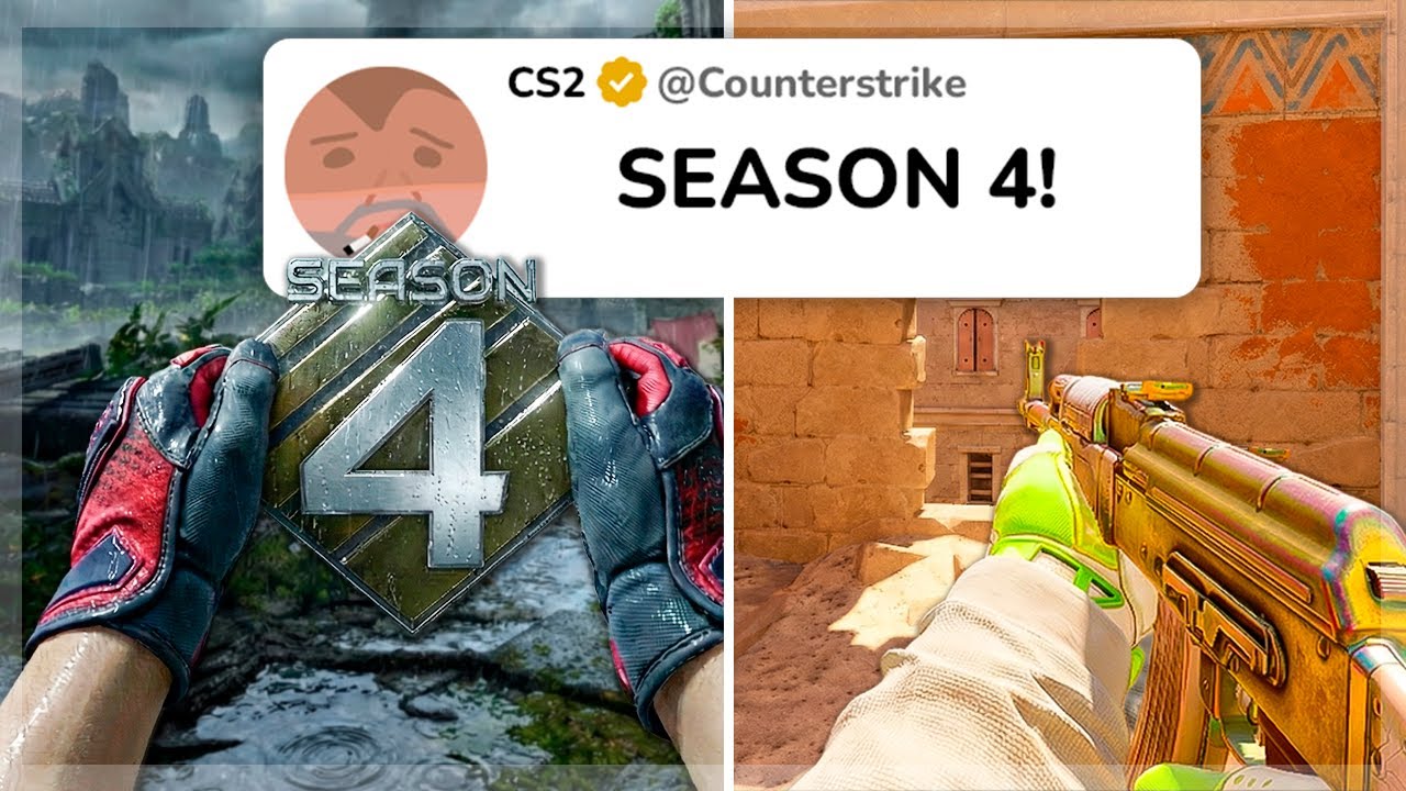 CS2 SEASON 4 UPDATE - NEW MAPS, SKINS & CHANGES