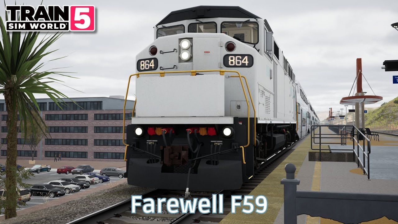 Farewell F59 - Antelope Valley Line - F59PHR - #TrainSimWorld5