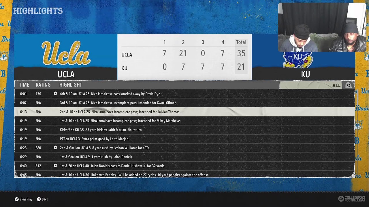 NCAA 26 LETS START A NEW SEASON Q VS CHRIS 0-0🥷💪🏼