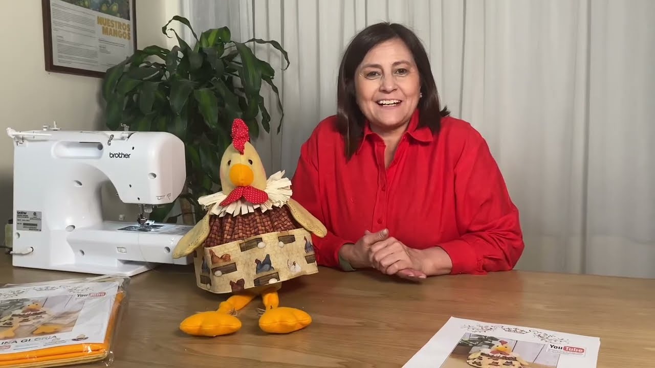 ¿COMO HACER UNA GALLINA PARA LA COCINA? Tutorial gallina Gloria