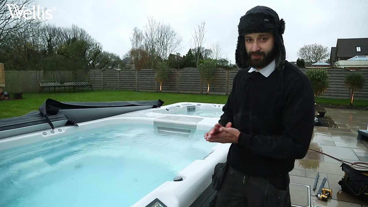 THE RIO GRANDE SWIM SPA INSTALLATION IN WEST SUSSEX