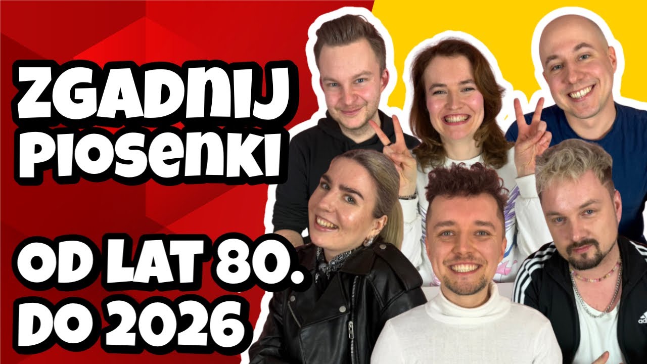 Odgadnij piosenki od lat 80. do 2026 Myślisz, że to banalne? No to sprawdź 😏 | Dzikie Ucho