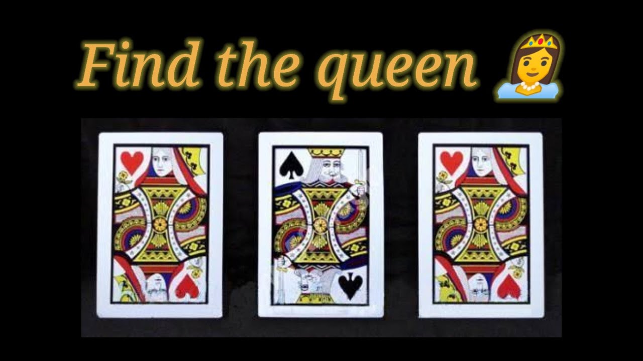 Find the queen👸 | magic trick and tutorial