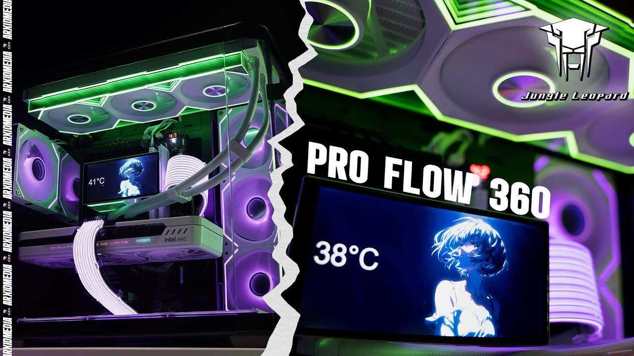 Perusak Pasar AIO Watercooler 360 LCD! Review Jungle Leopard Pro Flow 360