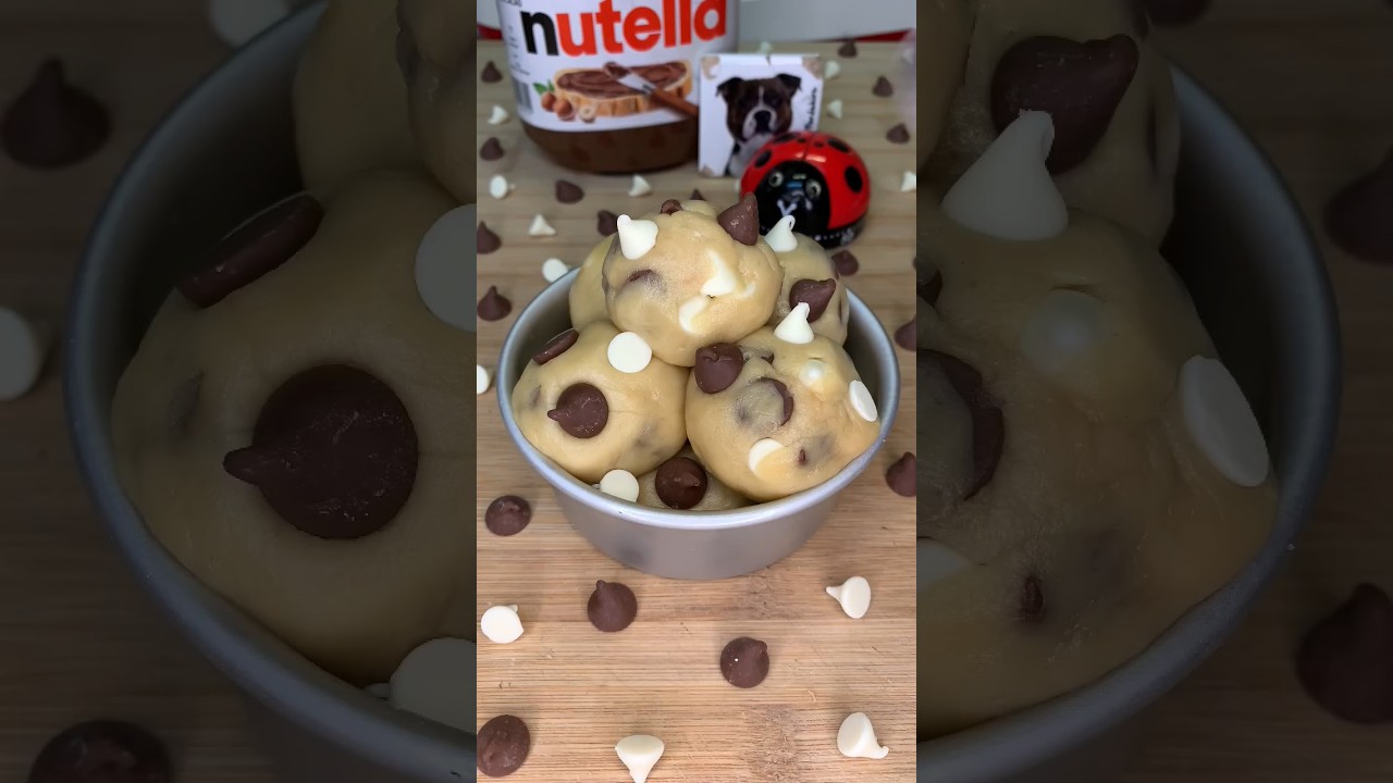 👩🏼‍🍳Recette :🍫Pâte à cookie cru - Cookie dough🍪 