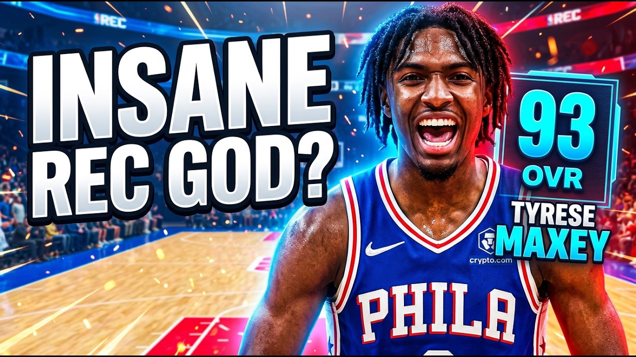 17 ASSISTS WITH 92 PASS ACCURACY ON TYRESE MAXEY BUILD