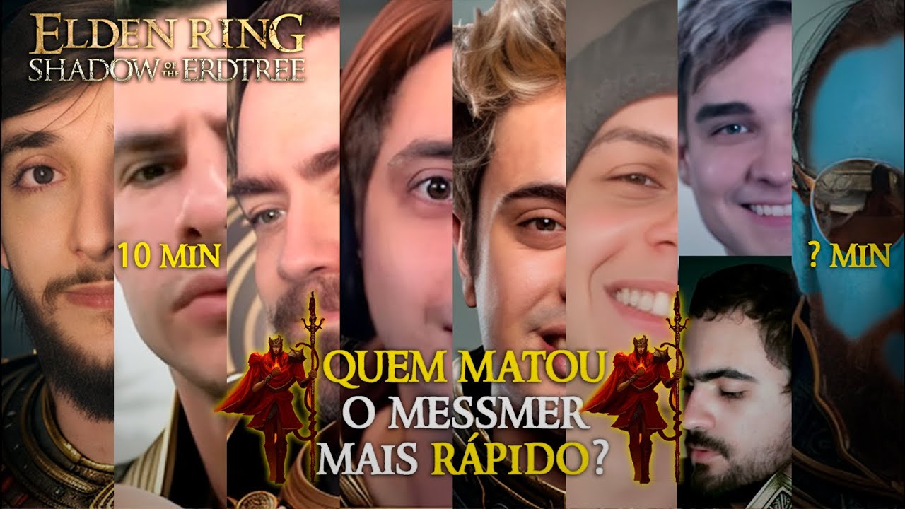 Streamers Reagindo a Messmer na DLC de Elden Ring - Quem Matou Mais Rápido? #eldenring #eldenringdlc