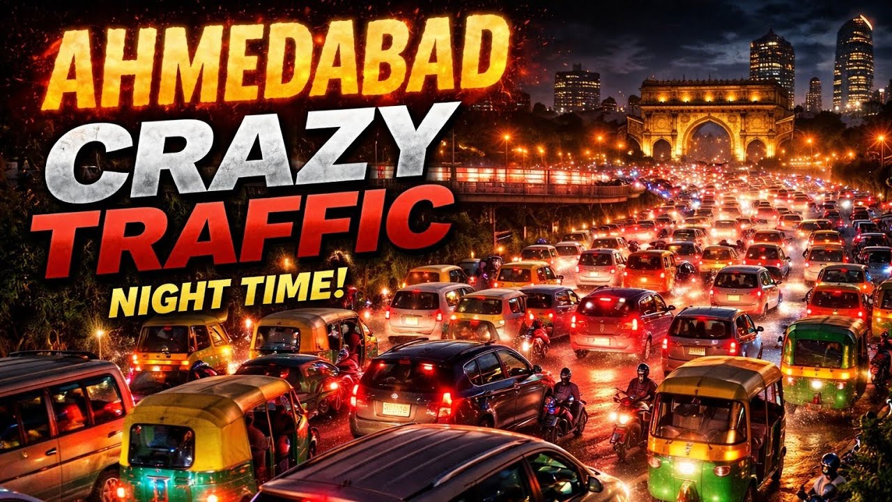 Ahmedabad Crazy Traffic #live #longdrive #car #nightout #viral #vlog #shorts #kknimoj #travel #views