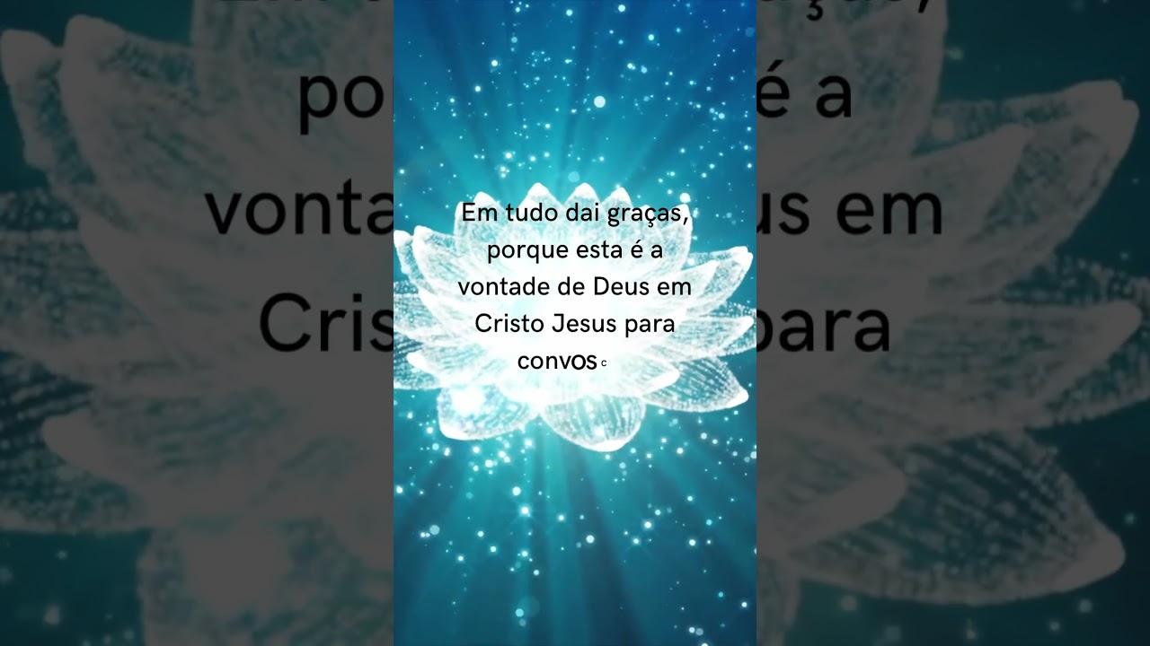 Mensagem da B&iacute;blia para agradecimento pelas ben&ccedil;&atilde;os: Leia Tessalonicenses 5 #vers&iacute;culo