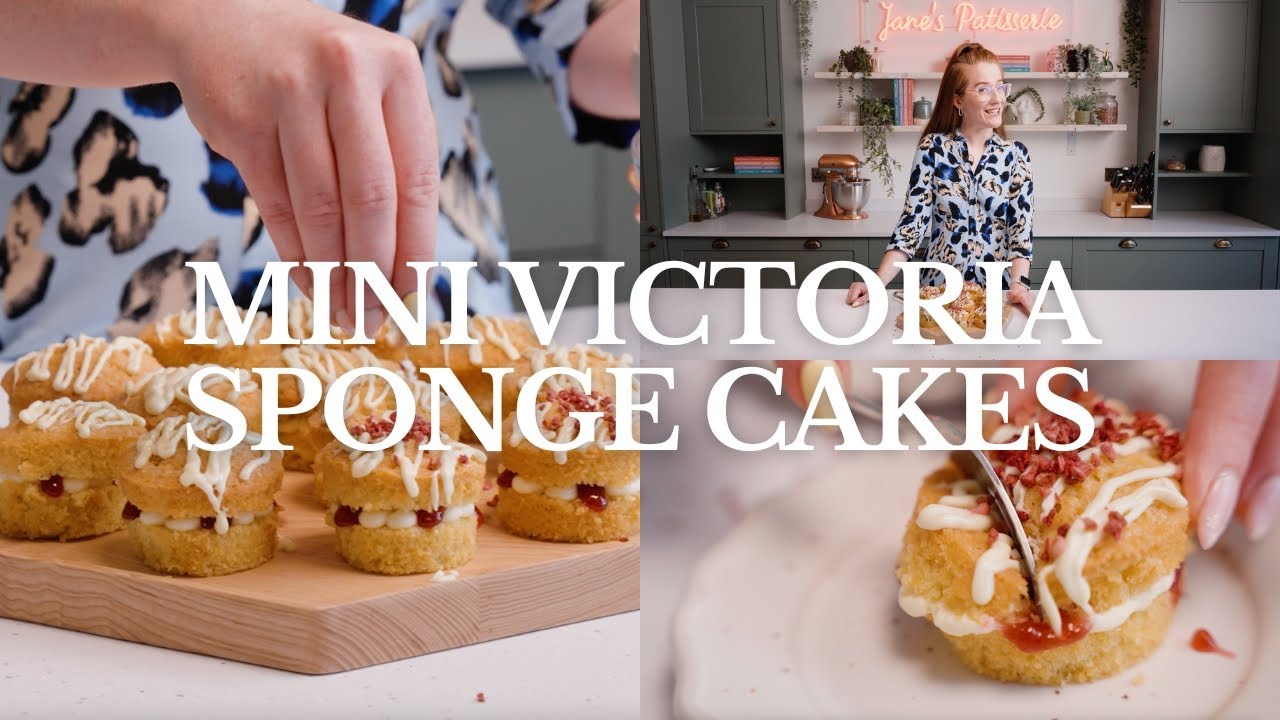 Рецепт мини-бисквитов «Виктория» | Jane’s Patisserie