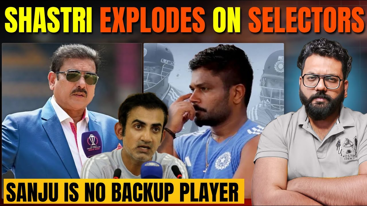 Ravi Shastri Explodes on Sanju Samson Exclusion | Injury Ke Baad Hi Mauka Kyun? Gill Injured, Sanju