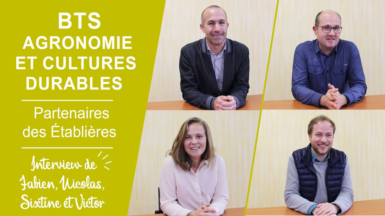 BTS agricole agronomie et culture durables (ACD) - Partenaires