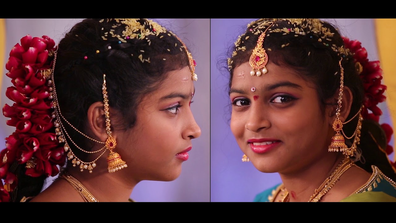 Janu half saree function