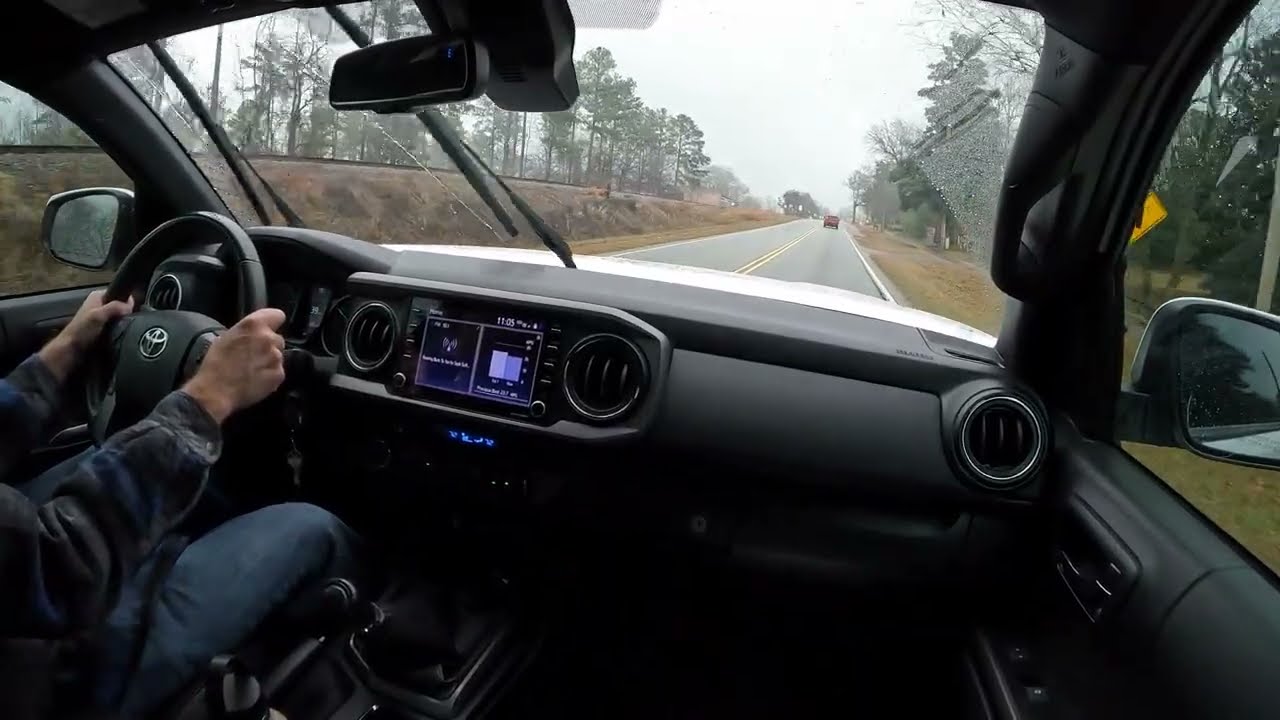 Toyota Tacoma | Manual Transmission | Rainy Trash Haul