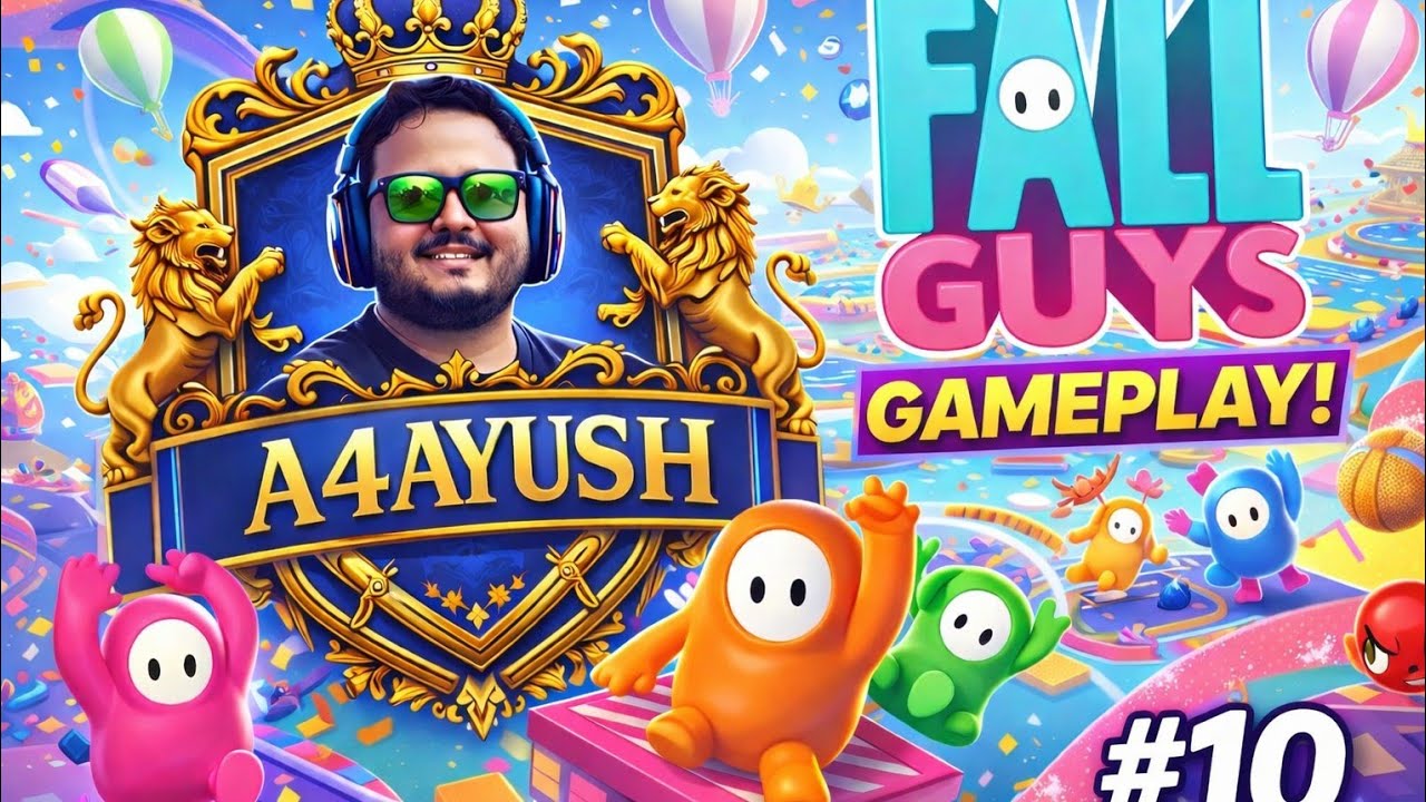 live gameplay of fall guys #10
