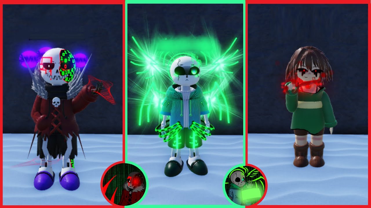 roblox# 293 [ Undertale: Timeline Collapse ] [ Virus Sans , AntiVirus Sans , No More Deaks Chara ]