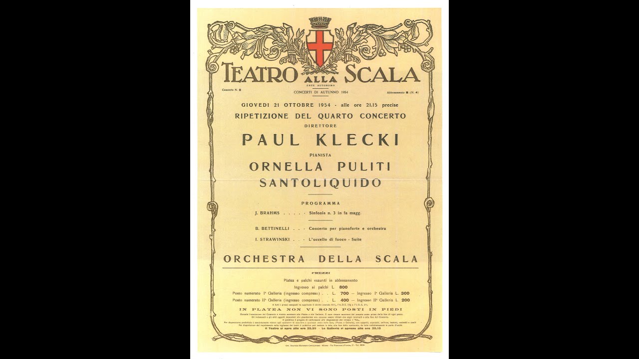 concerto n 1 per pianoforte