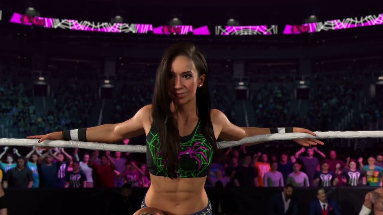 WWE 2K26 CM Punk и AJ против Kane: Raw, 11 июня 2012 г.