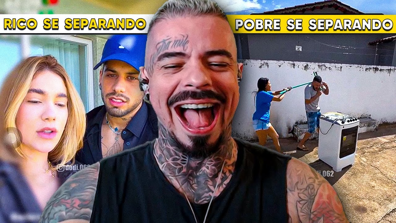 RICO vs POBRE se separando | react MEMES