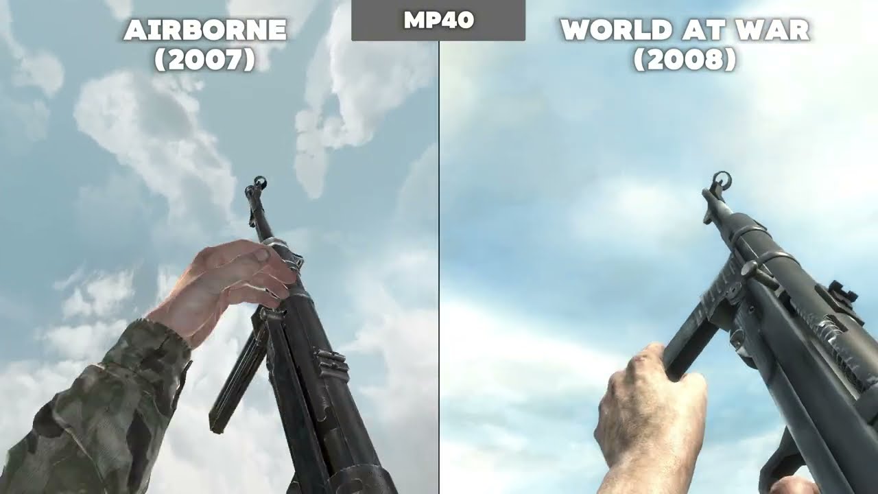 Medal of Honor: Airborne vs Call of Duty: World at War – Weapons Comparison