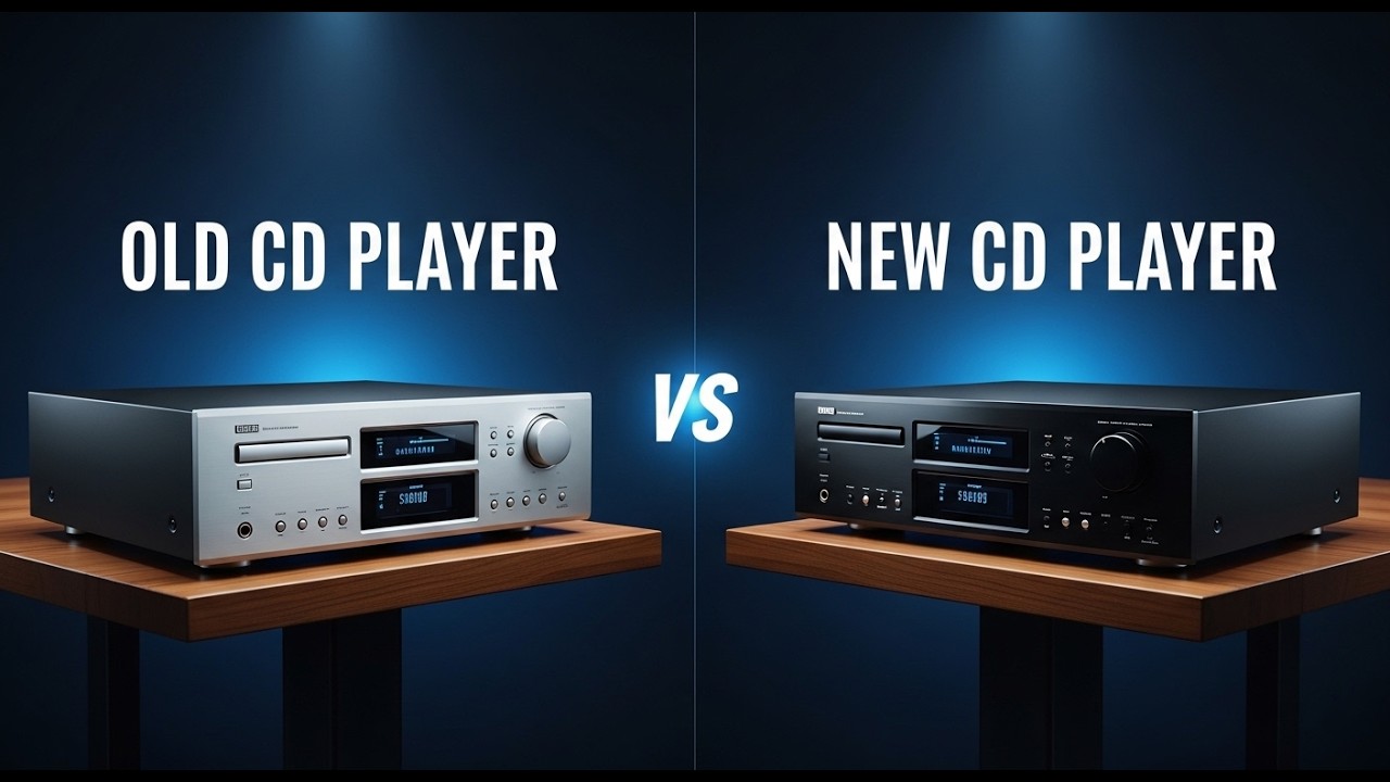 Старый CD-плеер против нового CD-плеера &mdash; вы не поверите, насколько улучшилось звучание!