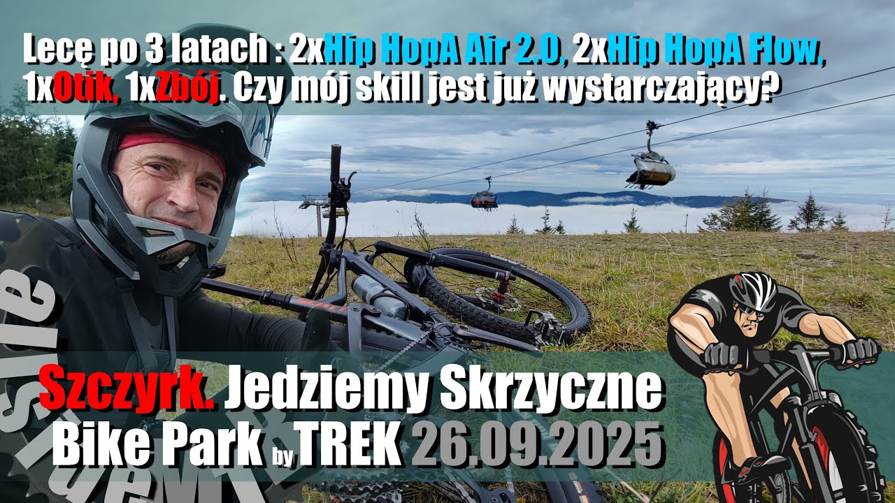 Skrzyczne. HipHopA Air, Flow, Zbój, Otik. Szczyrk Mountain Resort. Bike Park byTREK #szczyrk #rower