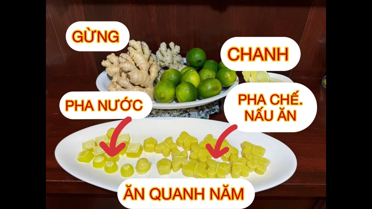 (  ENG SUB  ) . CÁCH BẢO QUẢN CHANH , GỪNG ĂN QUANH NĂM. Rất hữu ích chống cảm cúm , chống lạnh .