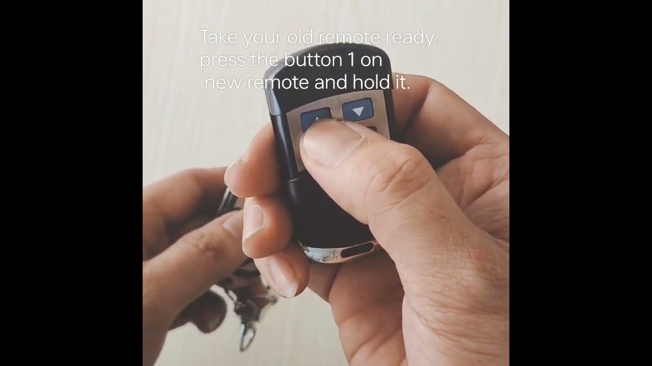 How to Clone / Copy Autogate Remote 310mhz 315mz 433mhz
