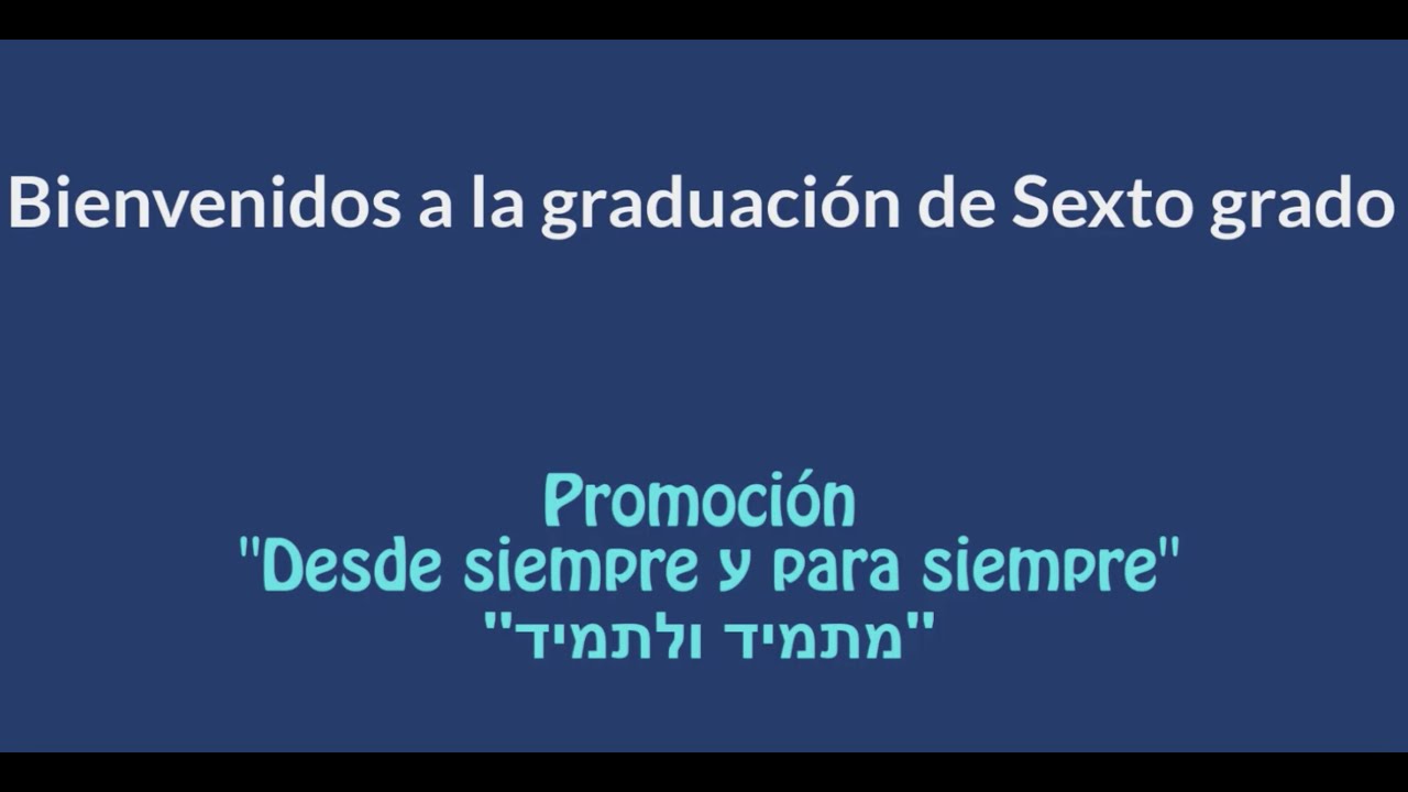 Acto de Graduación de los alumnos de Sexto grado, año escolar 2019-2020 / 5780