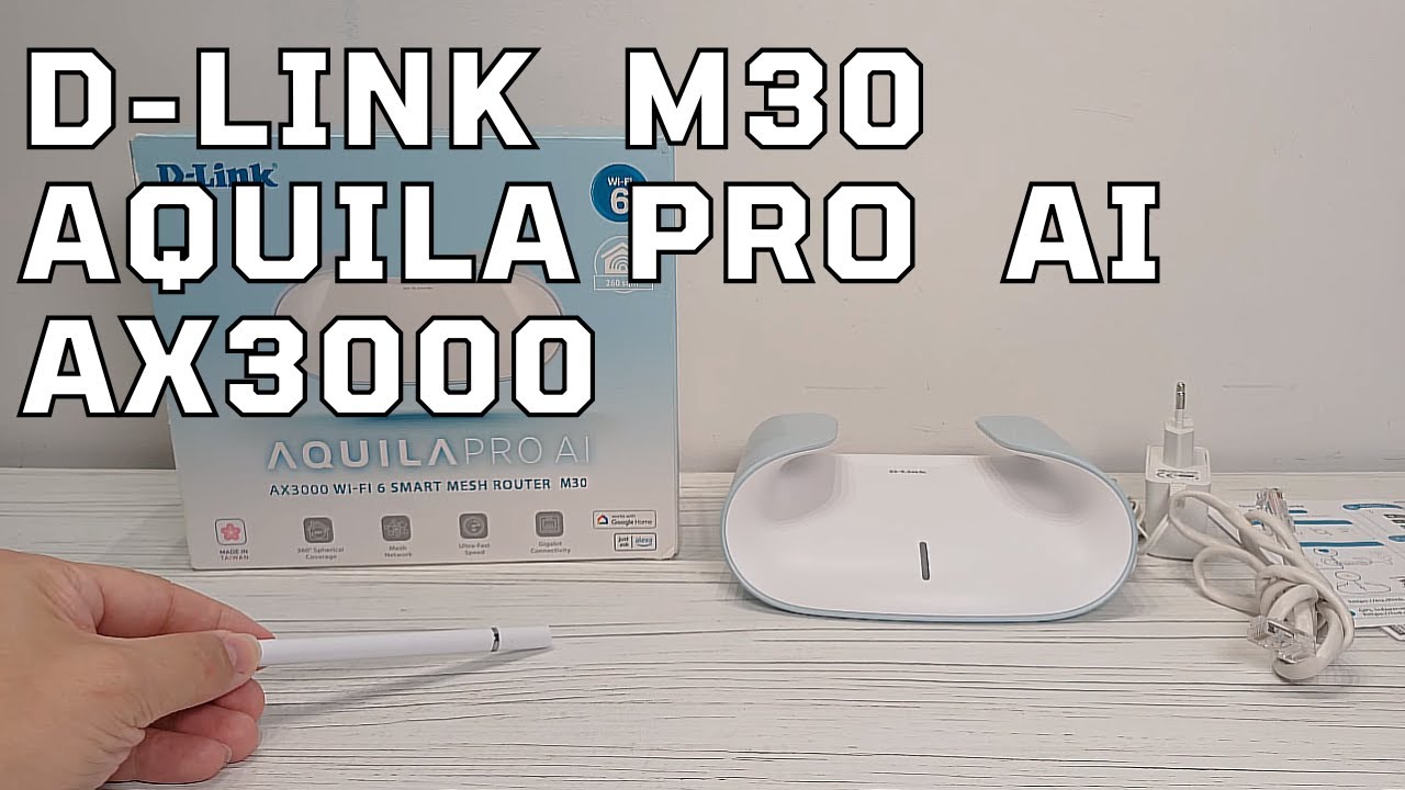 D-Link AQUILA PRO AI AX3000 Mesh M30 - recenzja /test świetnego routera z zasięgiem sferycznym WiFi6