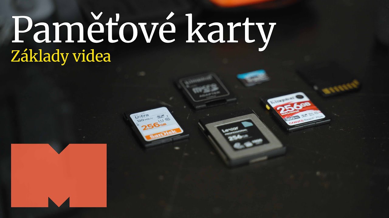 Jak na paměťové karty?  | Základy Videa