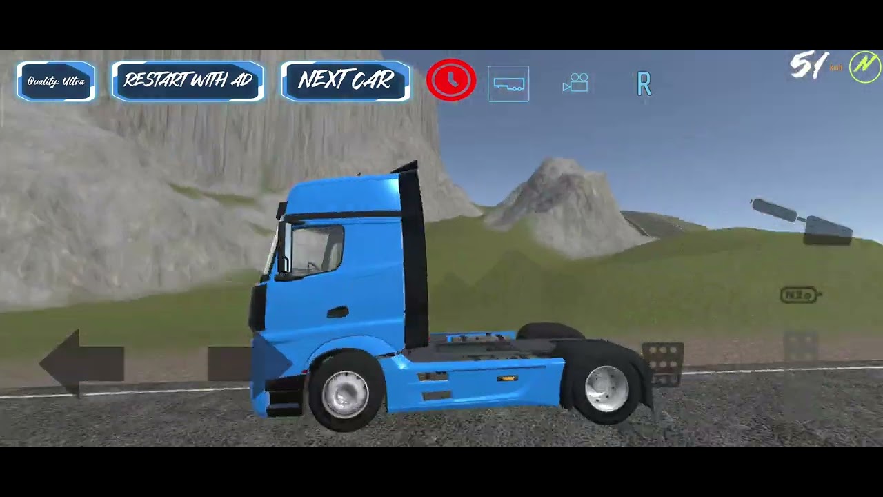 Crash simulator driving
