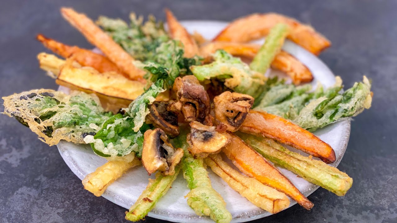 BEIGNETS TEMPURA DE LEGUMES ULTRA CROUSTILLANTS ET LEGERS