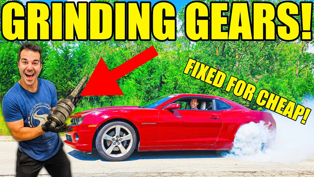 I Paid $10k Less For A Camaro SS With A Bad Manual Transmission! Fixed It For DIRT CHEAP DIY STYLE!