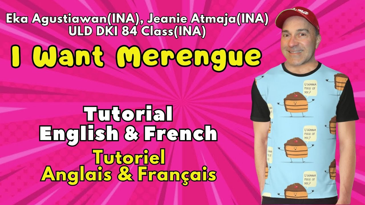 I Want Merengue Line Dance (Tutorial English & French / Tutoriel Anglais & Français)