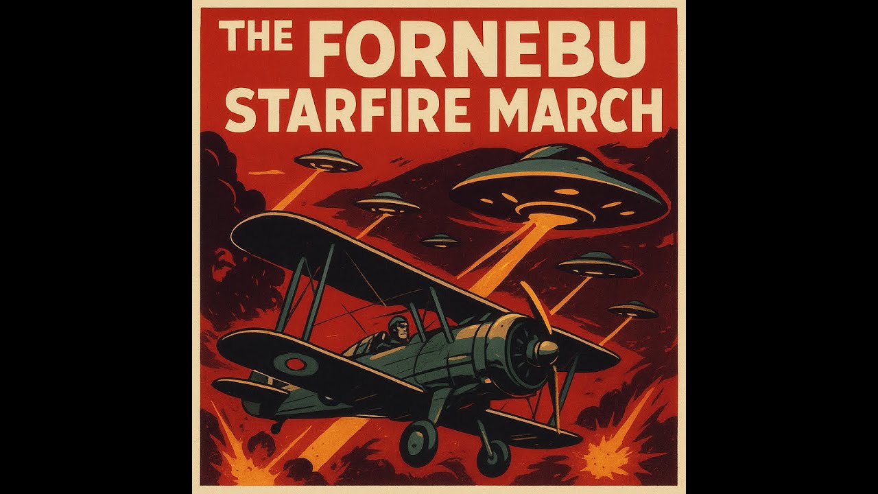 The Fornebu Starfire March [AltHist SciFi] | Jagevingen turn the morning skies into a battlefield