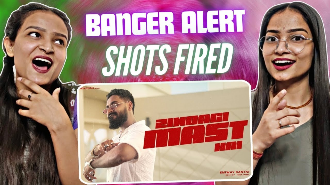 EMIWAY BANTAI - ZINDAGI MAST HAI | PROD BY TONY JAMES | (OFFICIAL MUSIC VIDEO) | Reactions Hut |