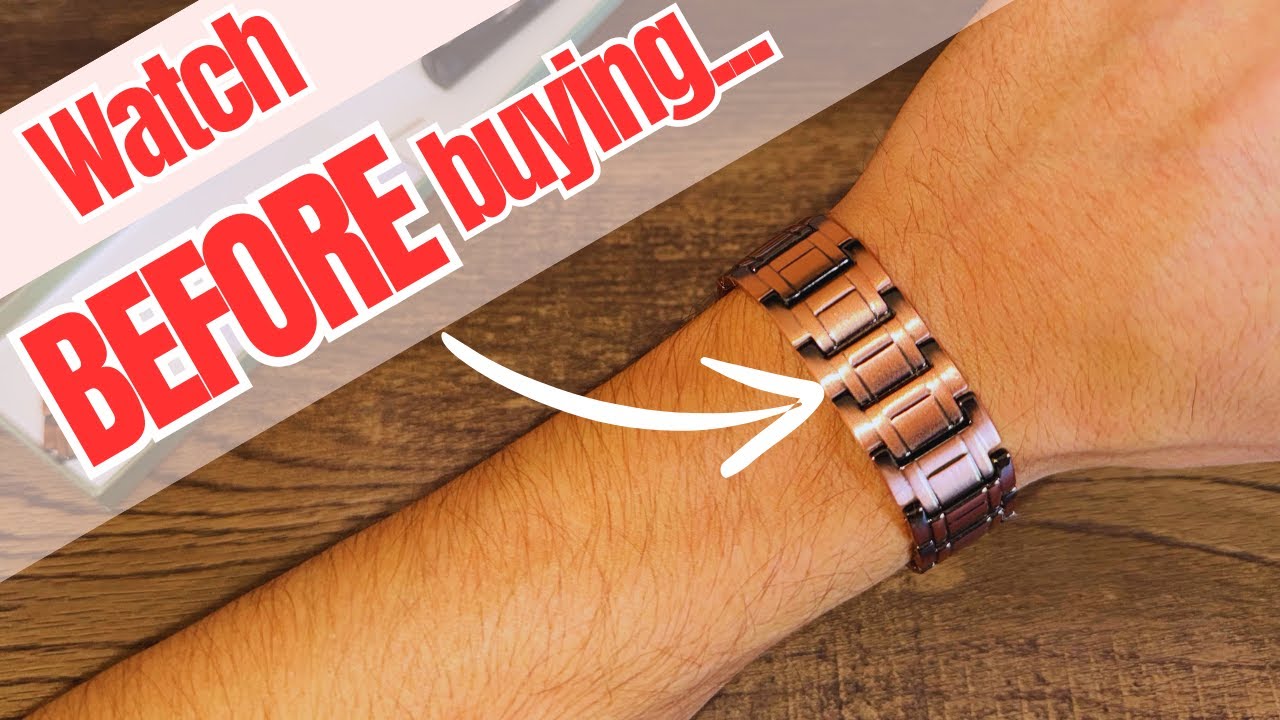 Review of MagEnergy Copper Bracelet for Men, 3-Row Magnet Design, Ultra Strength Magnetic Bracelet