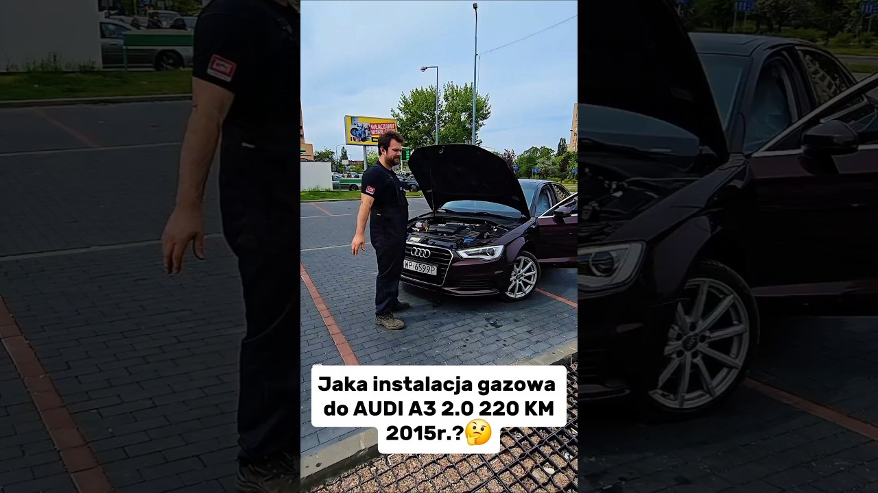 Jaka instalacja gazowa do AUDI A3 2.0 220 KM 2015r.?🤔➡️Instalacja Gazowa: KME #lpg #autogaz
