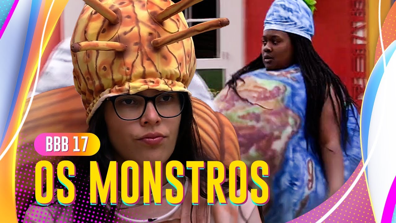 EMILY DE LESMA, ROBERTA DE PLANETA TERRA: TODOS OS MONSTROS DO BBB 17! 😂 | BIG BROTHER BRASIL 17