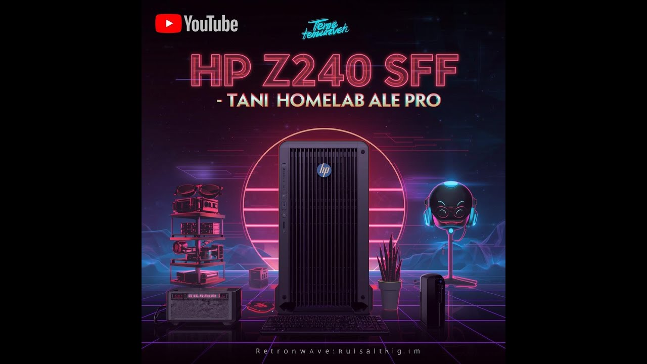 Czy tanio złożymy dobry homelab? HP Z240 SFF  z RAM ECC Tani Homelab PRO #homelab #HPZ240