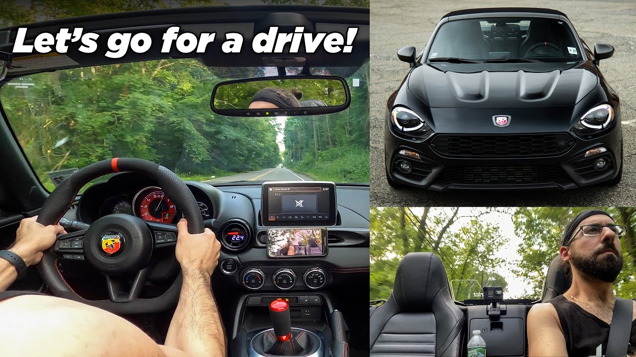 Fiat 124 Spider Abarth POV Drive 1446+ Turbo EC Phase 3 Tune