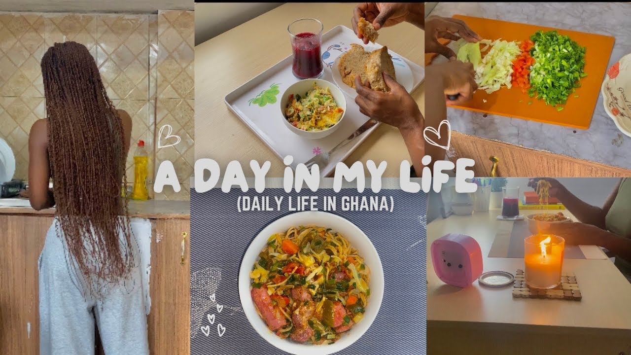 A Day In My Life in Ghana 🫧|clean and cook with me| Living Alone diaries| Life of an Introvert