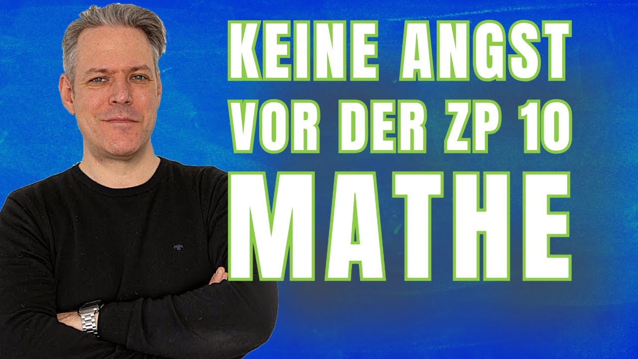 Angst vor der ZP 10 Mathe? 3 Gründe, warum das unnötig ist und wie du dich vorbereitest! #lernsnacks