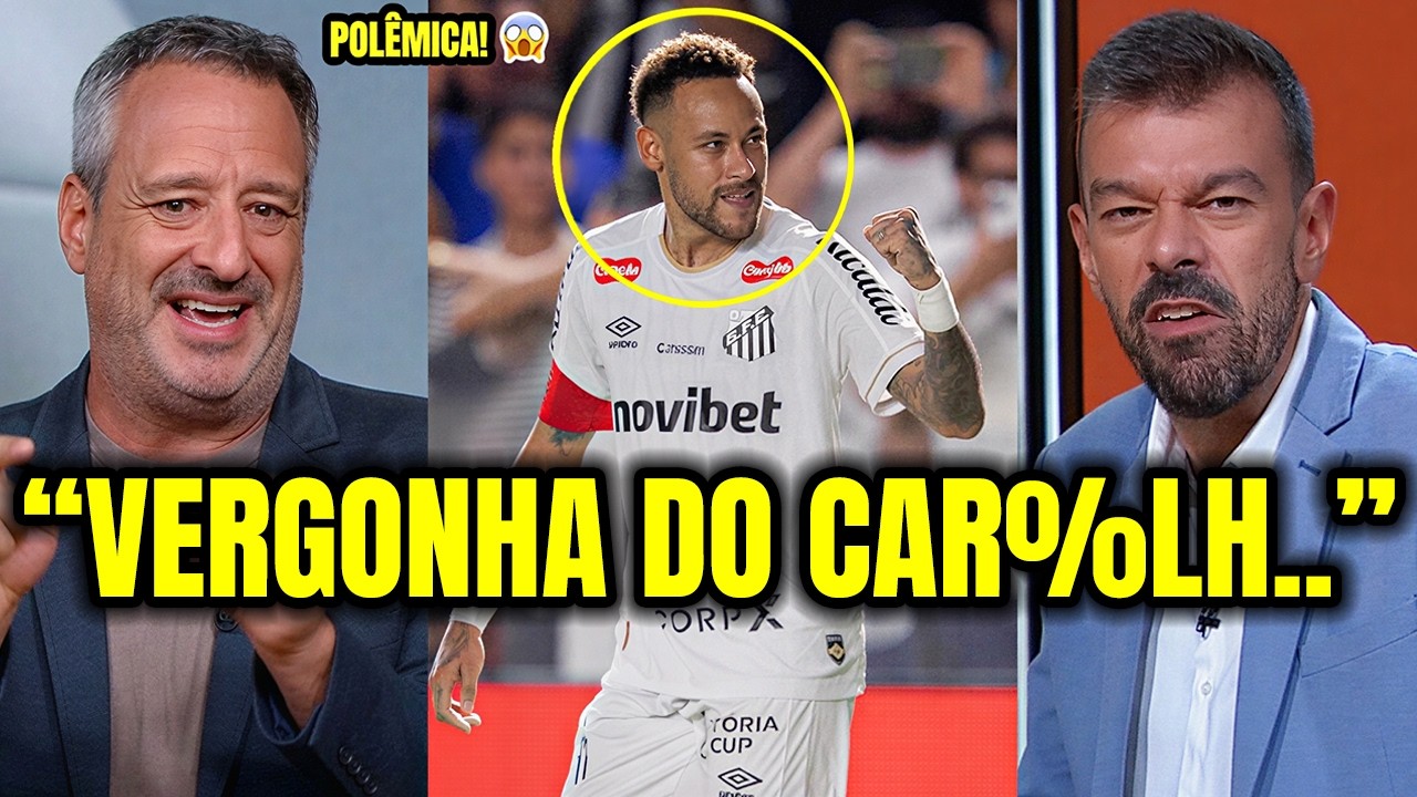 🚨 NEYMAR FAZ GOL DE PÊNALTI , SANTOS PERDE E MÍDIA DETONA