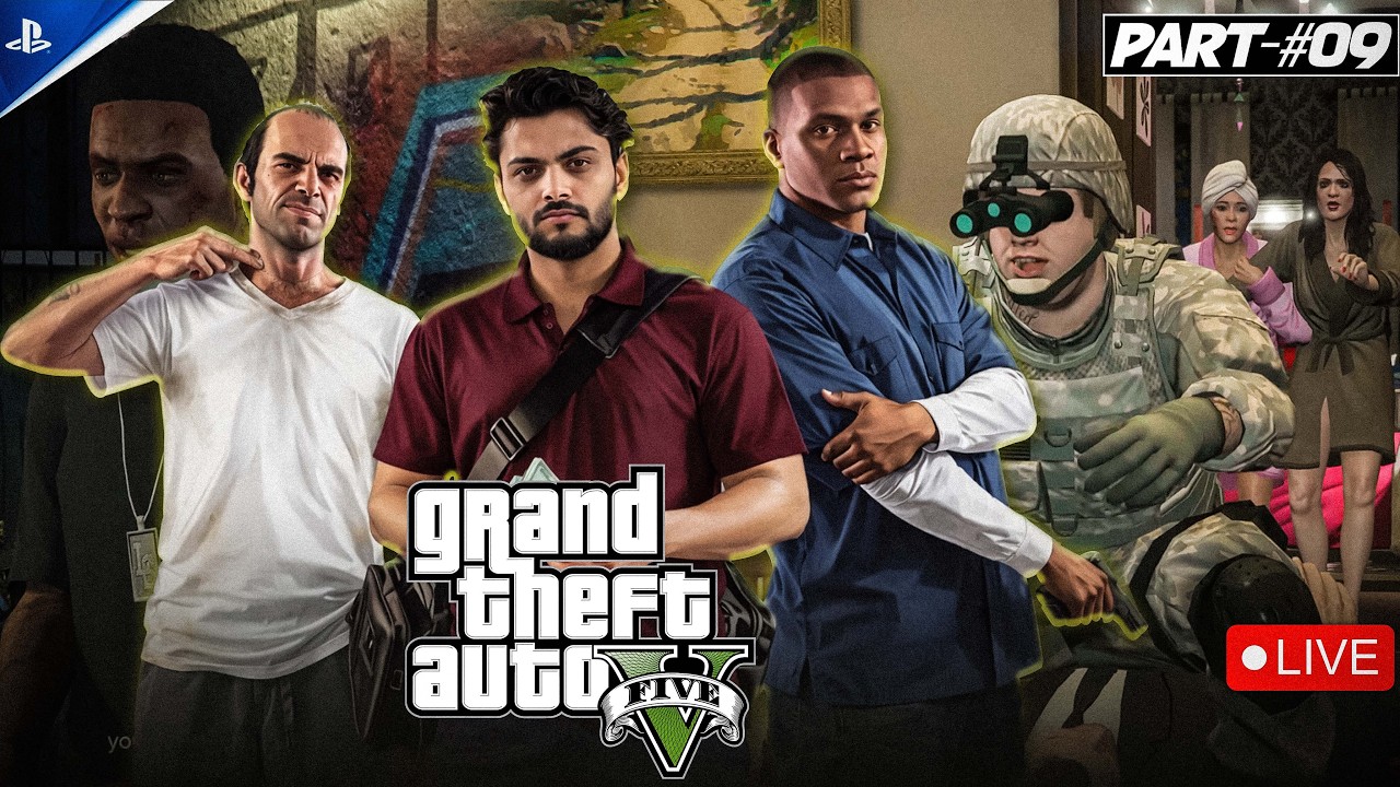 Gta 5 Meltdown Ninth Day LIVE🔴| PS5 Gameplay | GamingVlogsNikhil |Pt.9