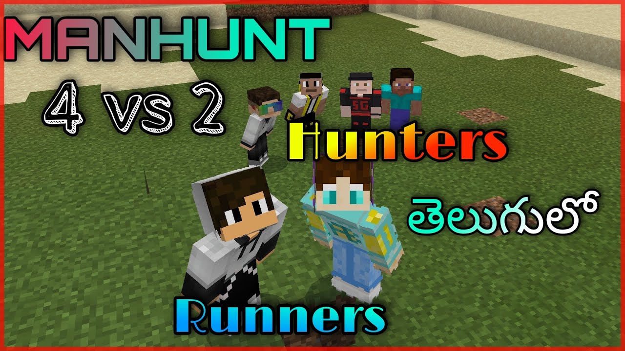 Minecraft MANHUNT | Telugu | Minecraft Telugu | Mr Craft