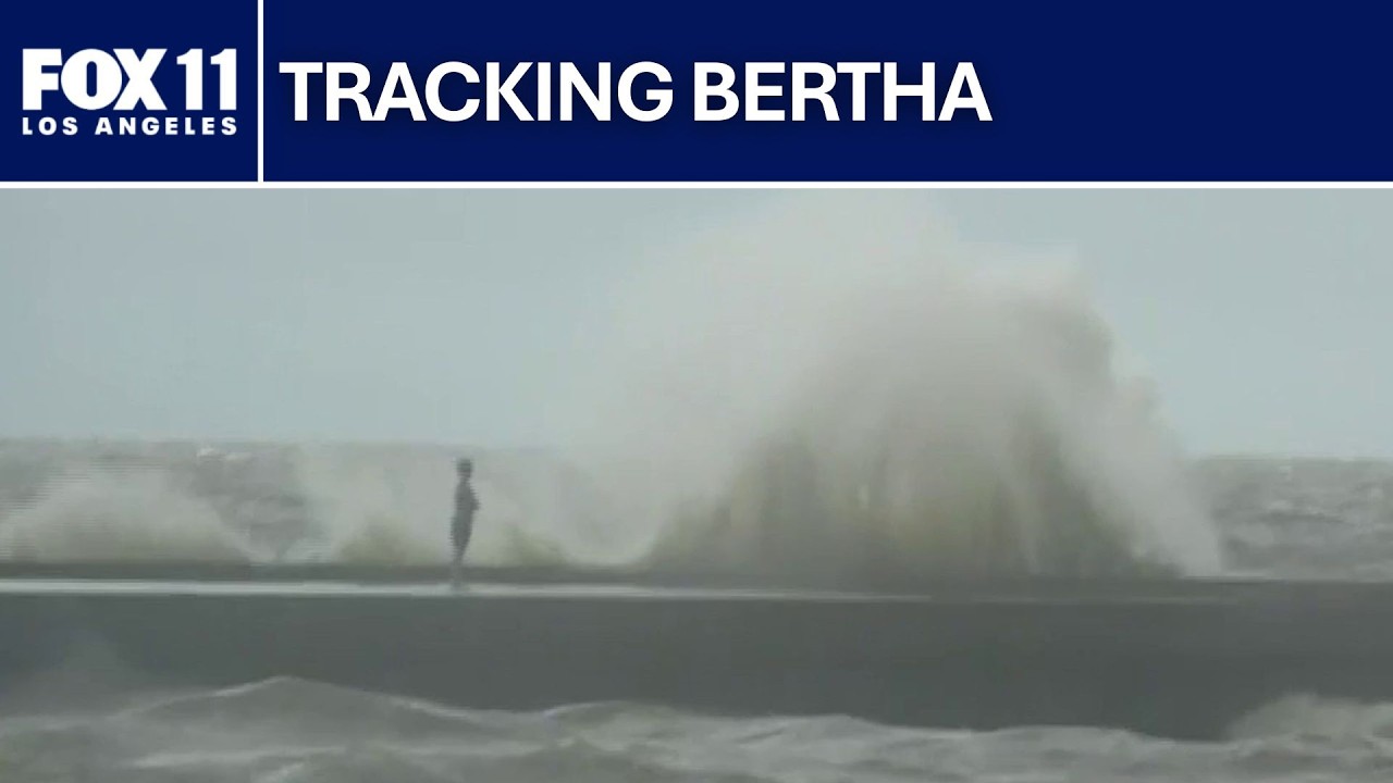 Tropical Storm Bertha makes U.S. landfall