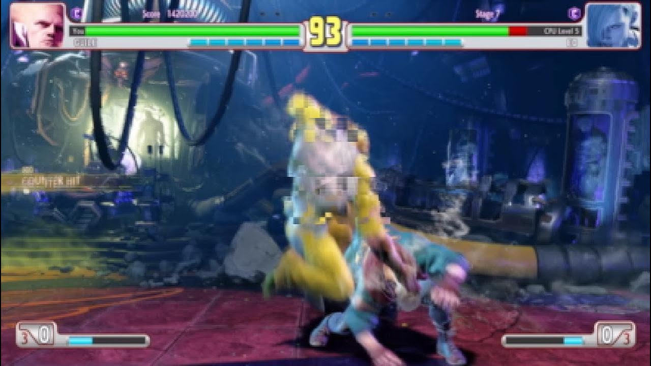 SF6 Guile arcade gp